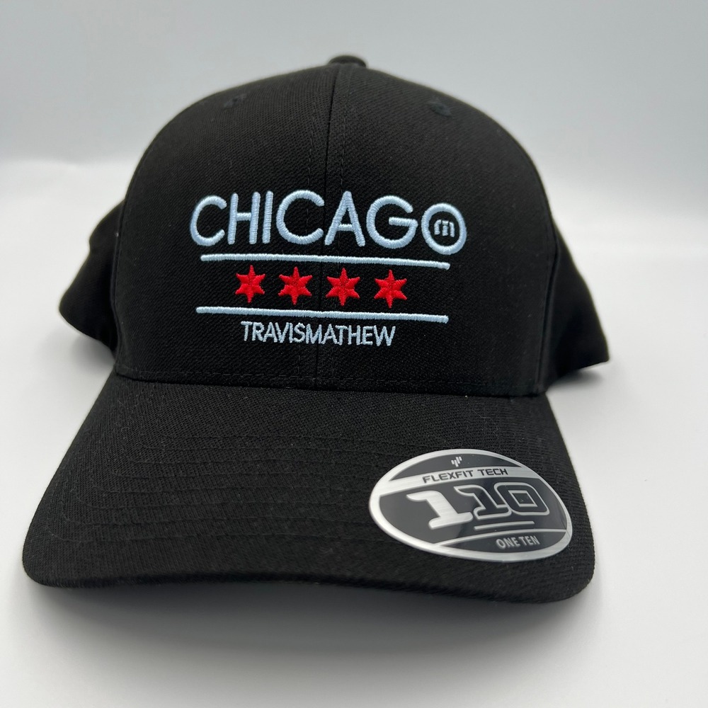 Chicago TravisMathew Hat 110 Flexfit Tech Baseball Cap‎